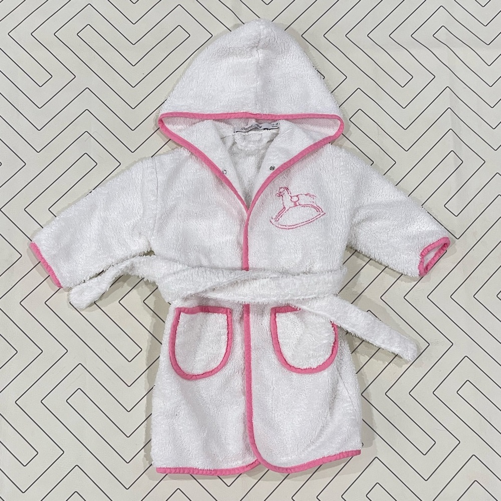 Peacock Alley White Terry Bath Robe